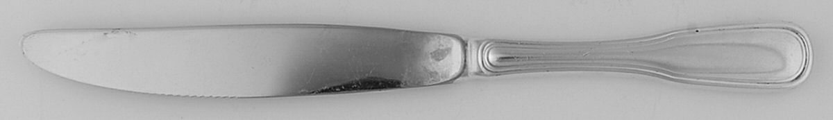 DJ18 (Silverplate) Modern Hollow Knife by DJ (Flatware)-1