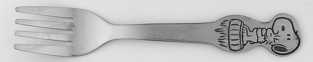 Snoopy (Stainless) Baby Fork by Danara-1