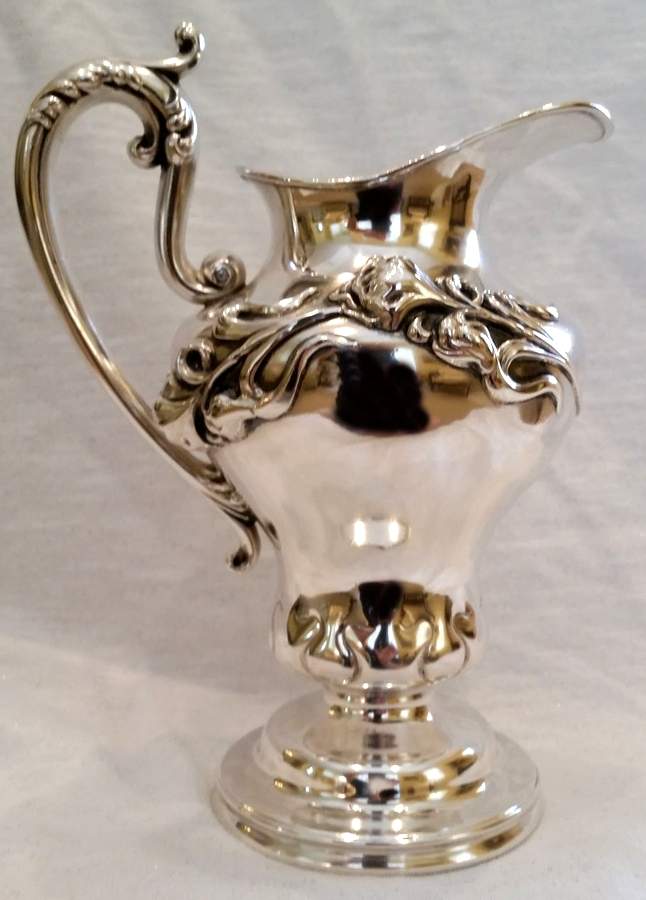 1619 (Silverplate, Hollowware) Creamer by Derby Silver Company-1