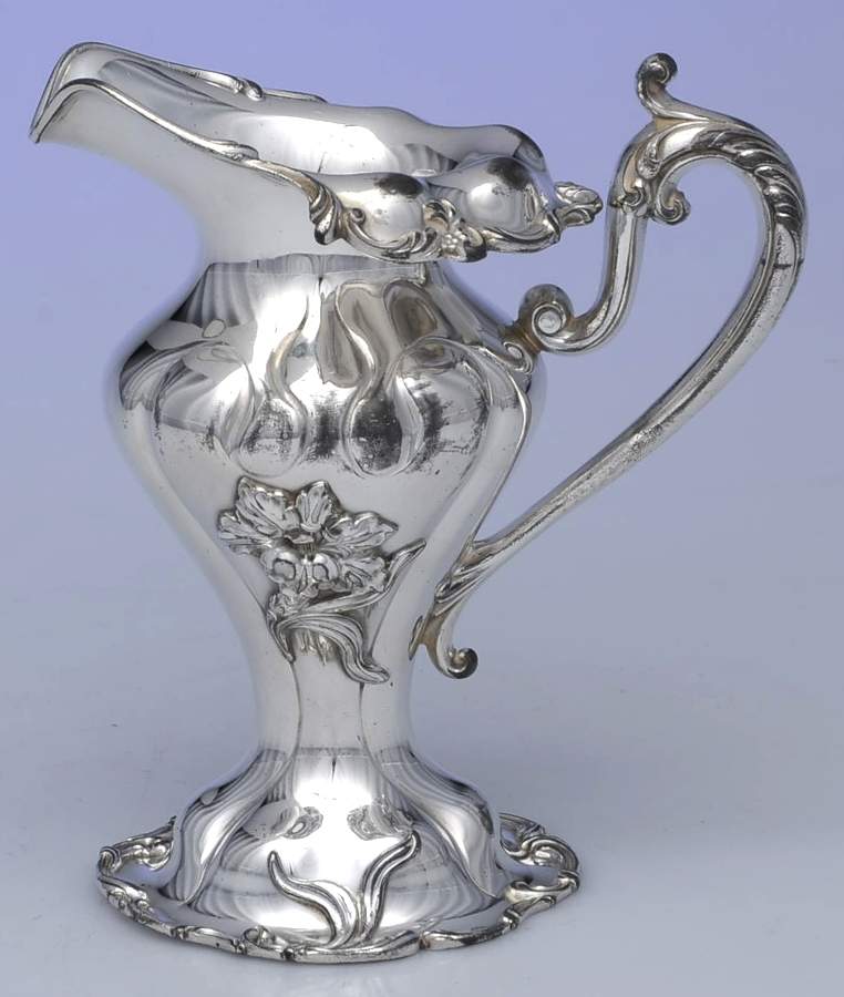 1604 (Silverplate, Hollowware) Creamer by Derby Silver Company-1