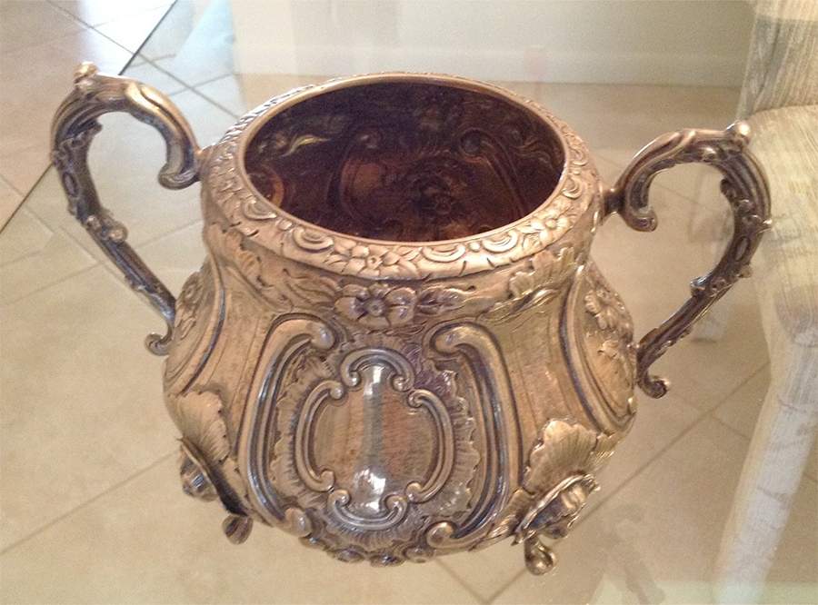 D1H1 (Sterling, Hollowware) Waste Bowl by Daniel & Charles Houle-1