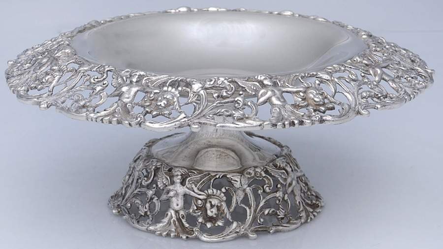 651 (Sterling, Hollowware) Tazza by Durham Sterling-1