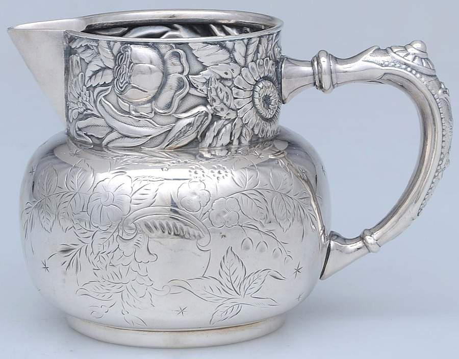 1650 (Silverplate, Hollowware) Creamer by Derby Silver Company-1