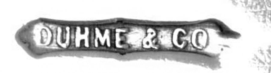 Coin Silver Flatware Teaspoon by Duhme Co-3