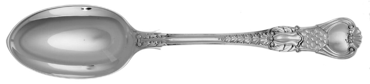 Coburg (Sterling) Dessert/Oval Soup Spoon by D & J Wellby Ltd-1