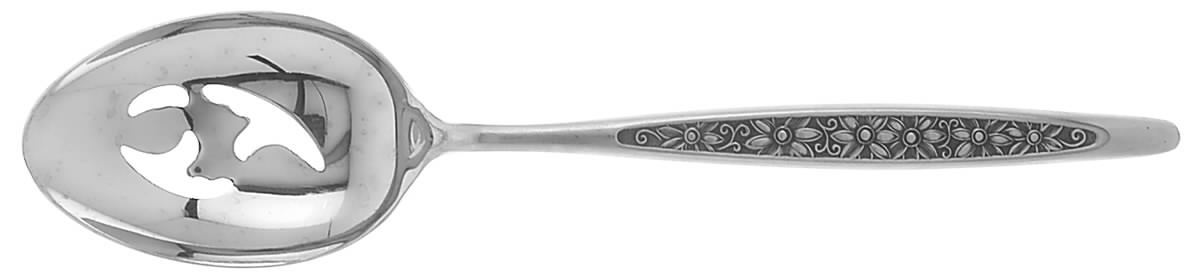 Nicole (Stainless) Pierced Tablespoon (Serving Spoon) by Ekco Home Products-1