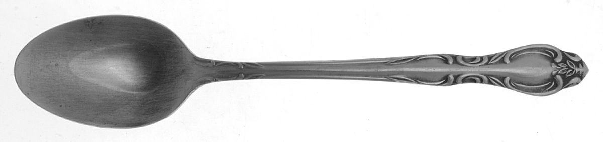 Cardiff (Stainless) Place/Oval Soup Spoon by Ekco Silver-1