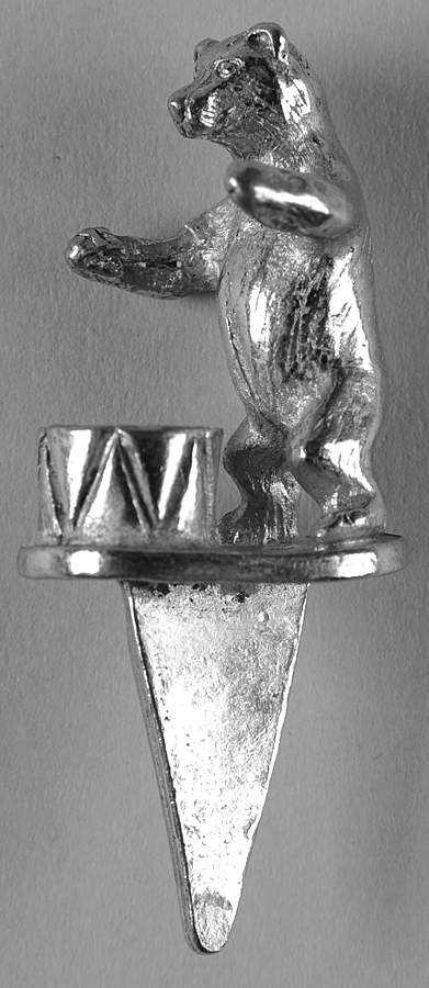 Pewter Hollowware Birthday Candle Holder by Empire Silver Co-1