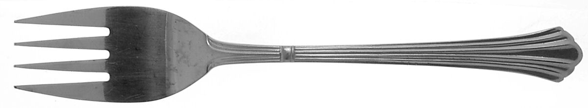 Dorian (Stainless) Medium Solid Cold Meat Serving Fork by Estia-1