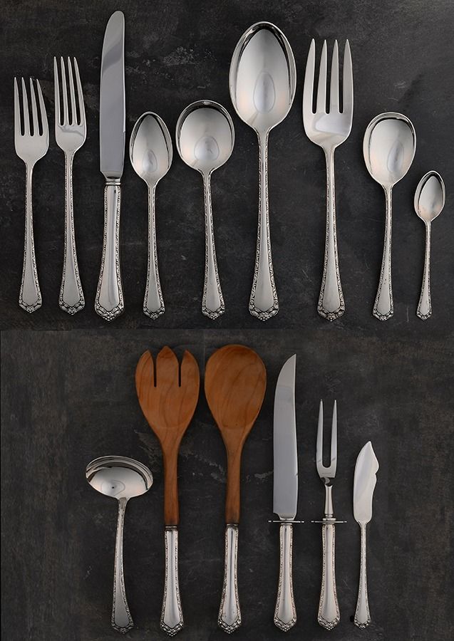 Rosemary (Sterling, 1944) 81 Piece Set by Easterling-1