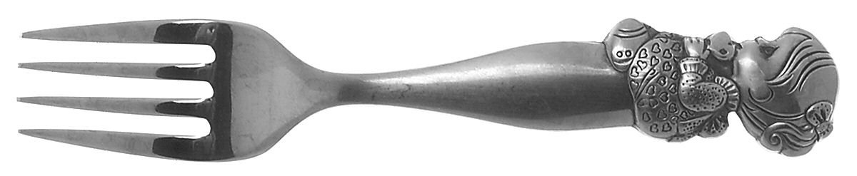 Precious Moments (Stainless) Youth Fork by Enesco-Japan-1