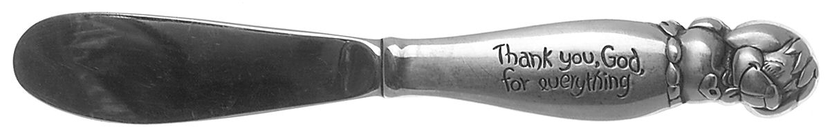 Precious Moments (Stainless) Youth Knife, Solid Piece by Enesco-Japan-1