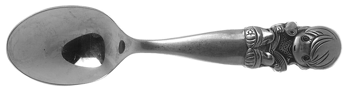Precious Moments (Stainless) Youth Spoon by Enesco-Japan-1