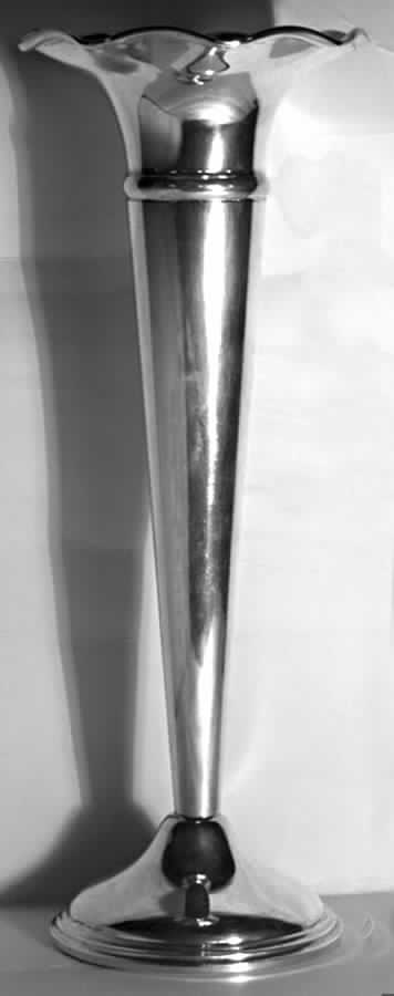 490 (Sterling, Hollowware) Sterling Vase by Empire Silver Co-1