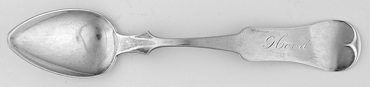 Coin Silver Flatware Teaspoon by E & D Kinsey-1