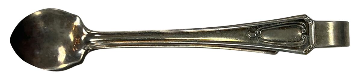 EJB2 (Silverplate) Sugar Tongs by E & J Bass-1