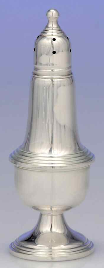 Sterling Salt & Pepper Sets Weighted Salt Shaker by Empire Silver Co-1