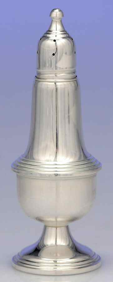Sterling Salt & Pepper Sets Weighted Pepper Shaker by Empire Silver Co-1