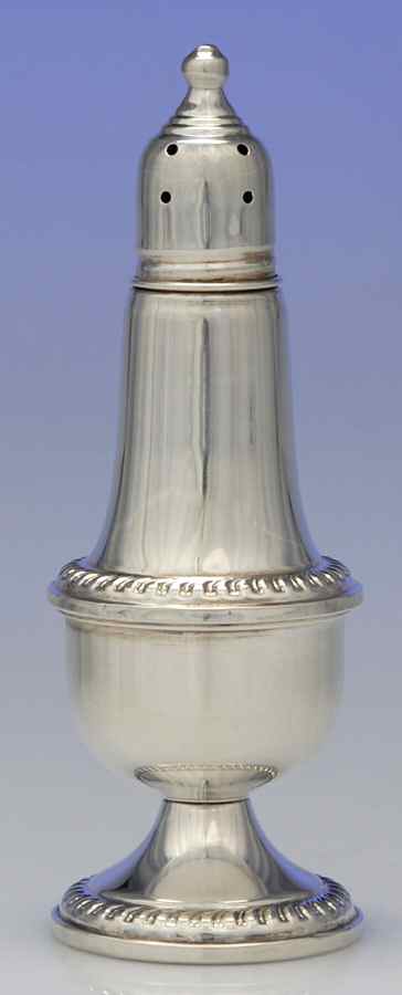 246 (Sterling, Hollowware) Weighted Salt Shaker by Empire Silver Co-1