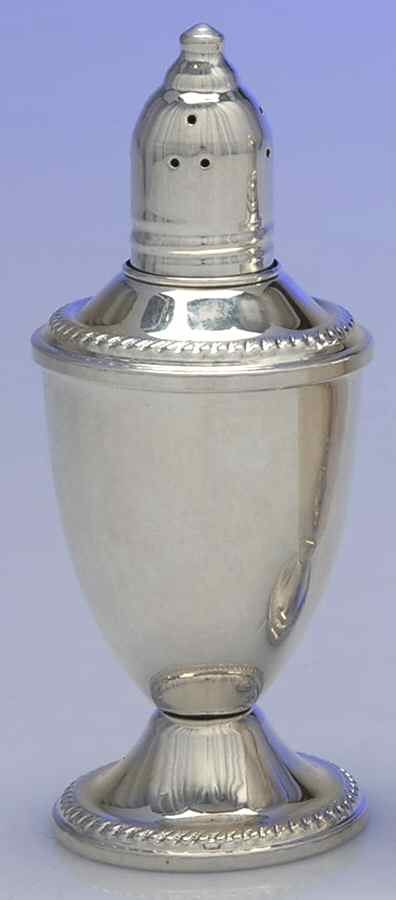 Sterling Salt & Pepper Sets Weighted Salt Shaker by Empire Silver Co-1