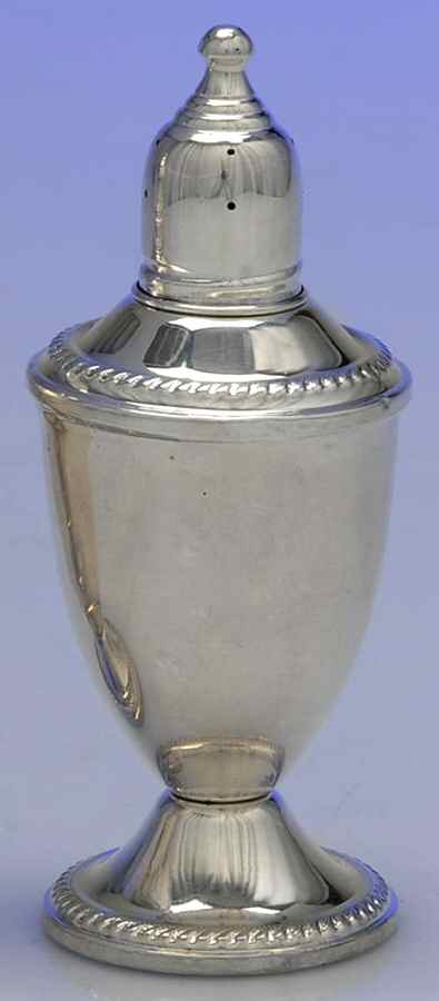 Sterling Salt & Pepper Sets Weighted Pepper Shaker by Empire Silver Co-1