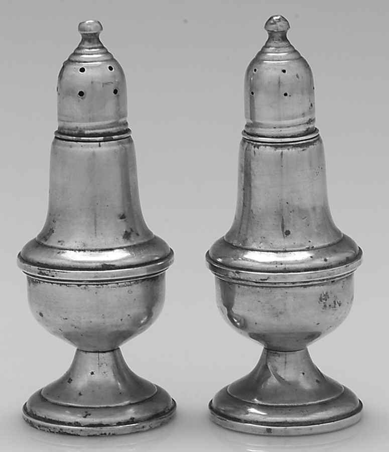 Sterling Salt & Pepper Sets Weighted Salt and Pepper Set by Empire Silver Co-1