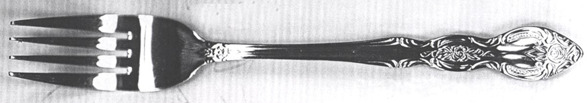 Serena (Gold Electroplate) Individual Salad Fork by Estia-1