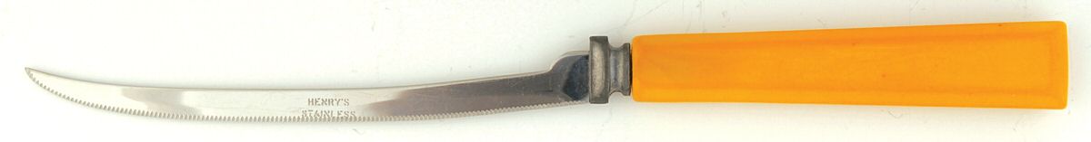 EOL1 (Stainless) Individual Tomato/Steak Knife W/Bakelite Hdl by Henry's Originial-1