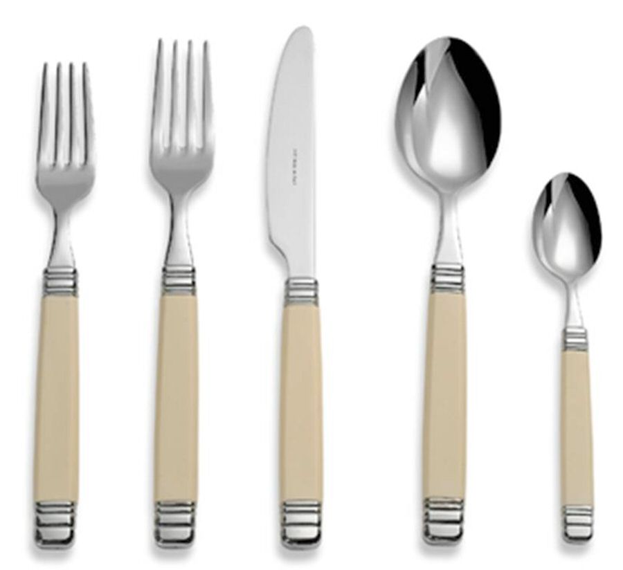 Rossini-Ivory (Stainless) Fork by Euro Ceramica-1