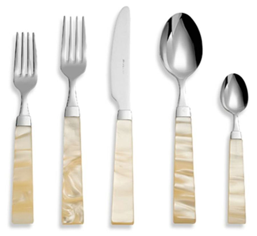 Charme-Ivory (Stainless) Fork by Euro Ceramica-1