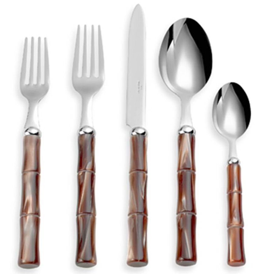 Bamboo-Brown (Stainless) Fork by Euro Ceramica-1