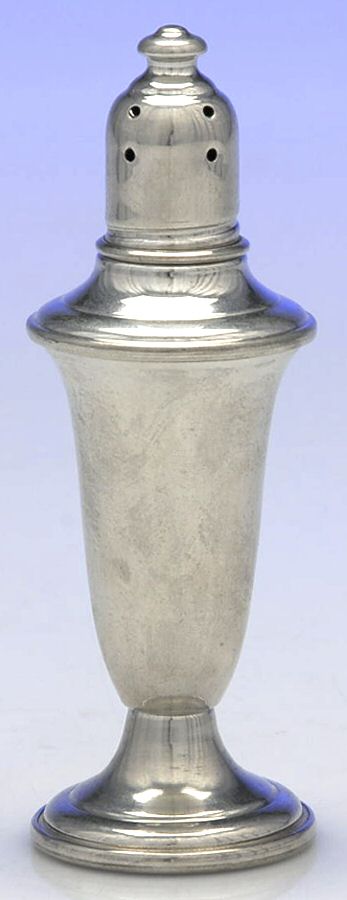 741 (Pewter, Hollowware) Pepper Shaker by Empire Silver Co-1