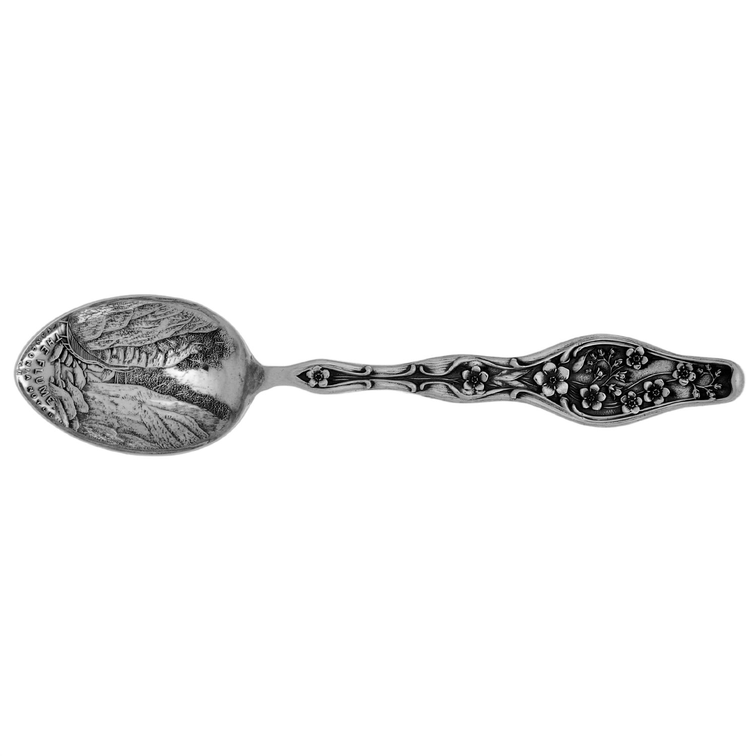 States & Cities Souvenir Spoons (Sterling) New Hampshire Five O'Clock Spoon by Edward Todd & Co-1