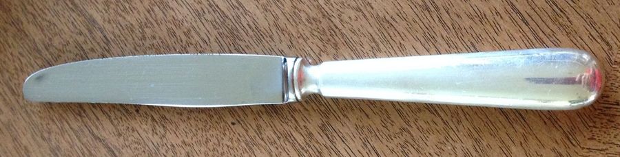 Baguette (Silverplate) Modern Hollow Knife by Europ Felix-1