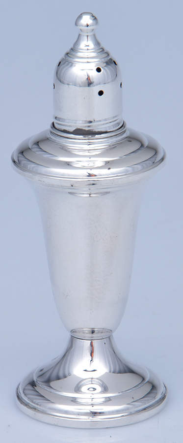 231 (Sterling, Hollowware) Weighted Salt Shaker by Empire Silver Co-1