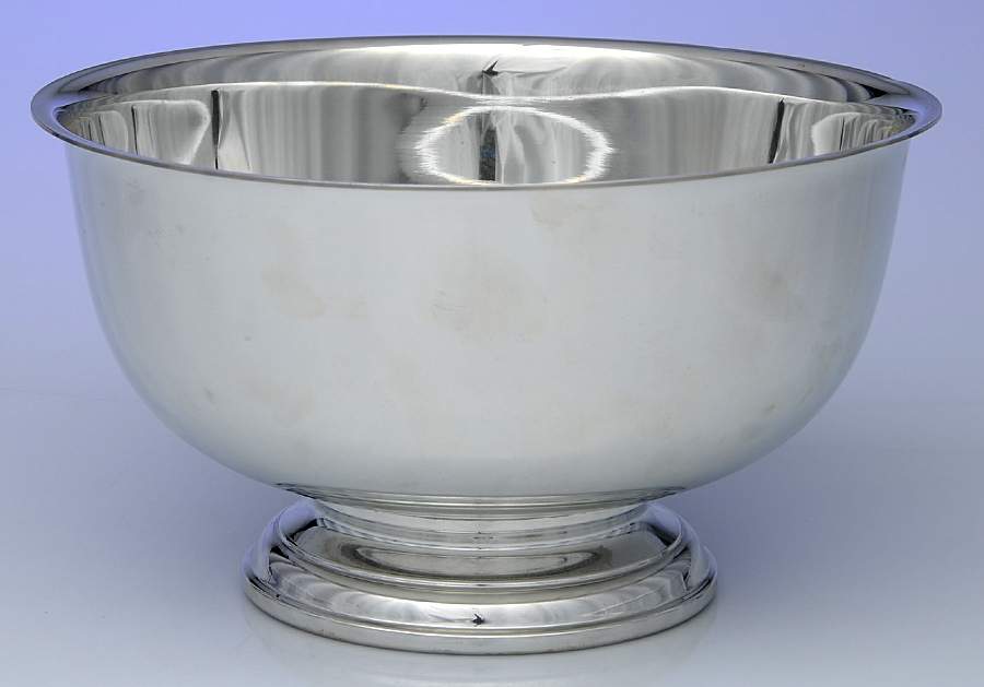 Paul Revere Bowls (Pewter, Hollowware) 10" Paul Revere Bowl by Empire Silver Co-1