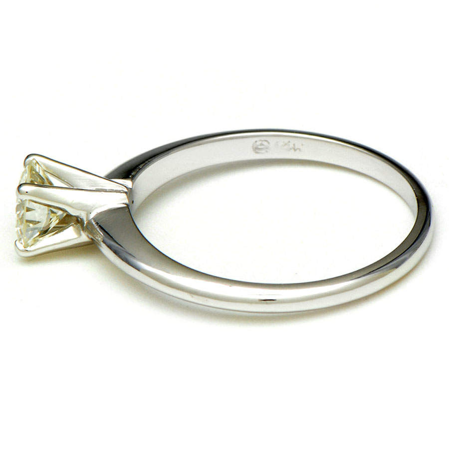 14KW Diamond (0.53) Solitaire Ring-3