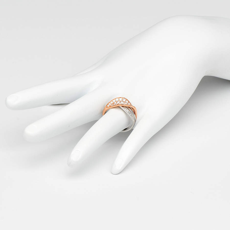 14KWR Diamond (0.53) Pave Leaf Ring-5