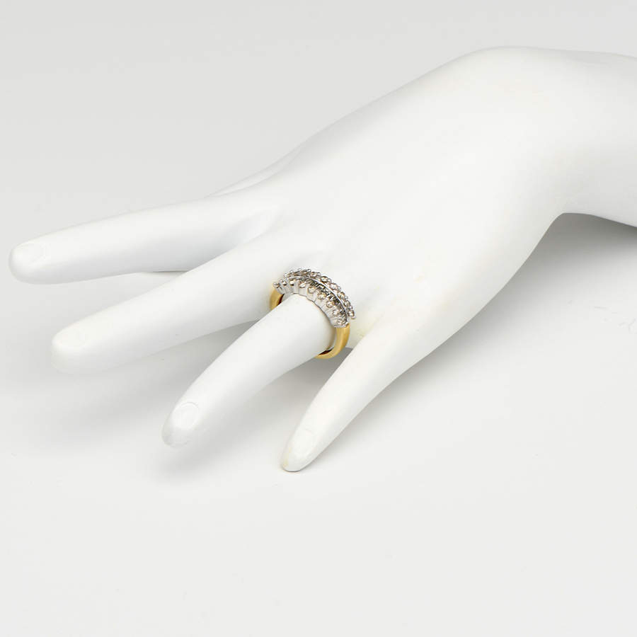 14KW Baguette & Round Diamond(1.10) Ring-5