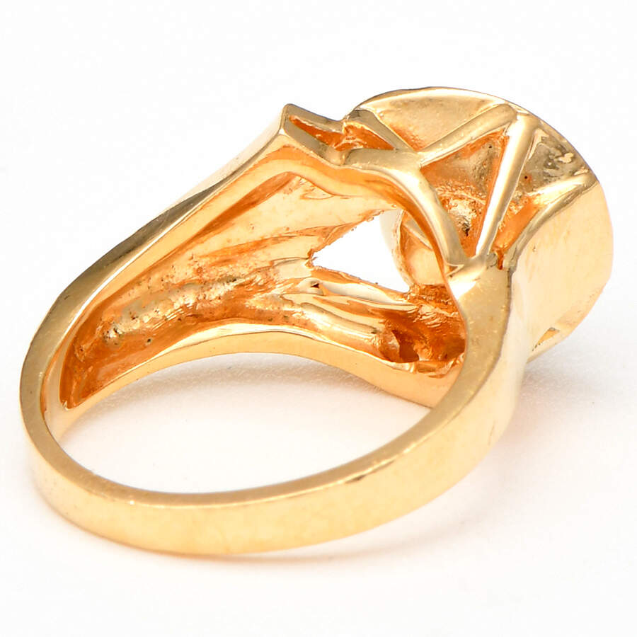 14KY Akoya Pearl Loop Ring-2