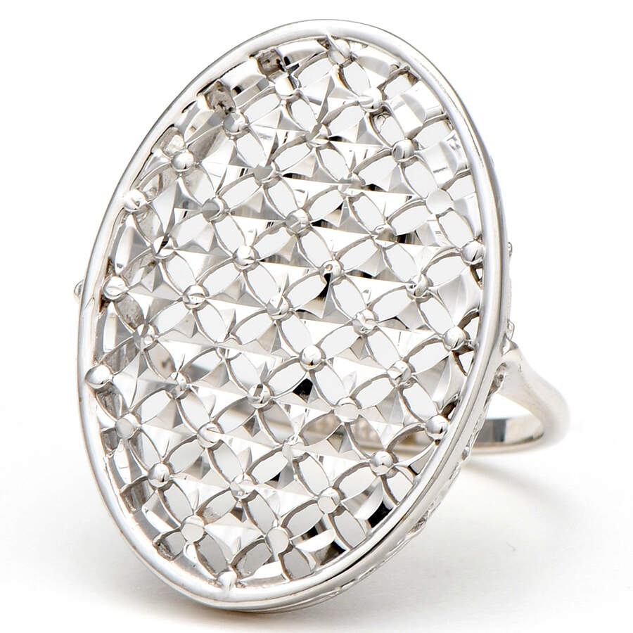 10KW Diamond Cut Oval Ring-1