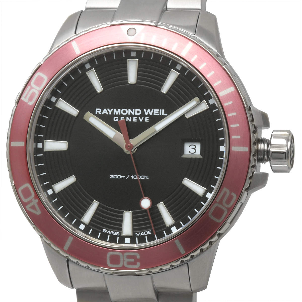 Raymond Weil Tango 300 Diver Date Watch-6