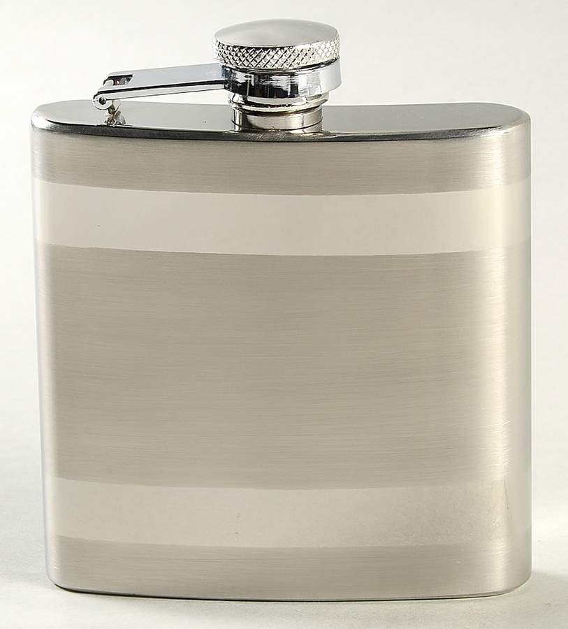Giftware (Metal, Hollowware) Flask by Elegance Silver-1