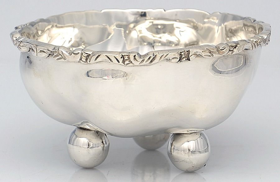 Sterling Hollowware 5" 3-Toed Bon Bon by Eddie's Sterling (Mexico)-1