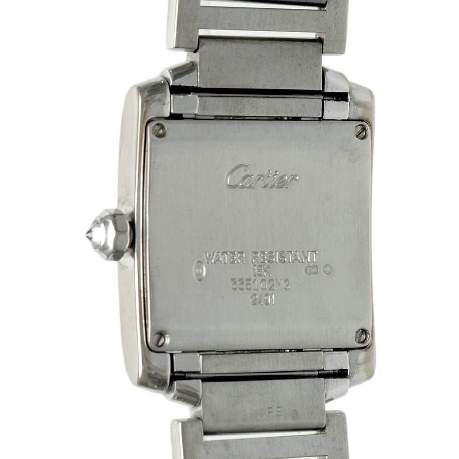 Cartier Tank Francaise Diamond Watch-5
