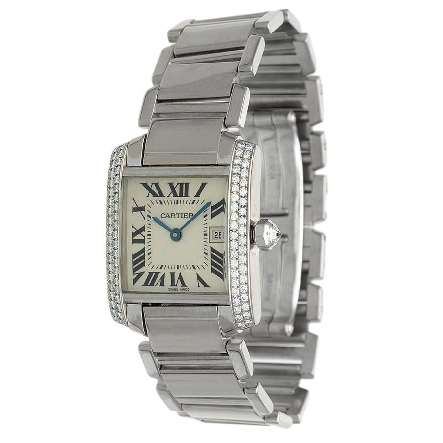Cartier Tank Francaise Diamond Watch-1