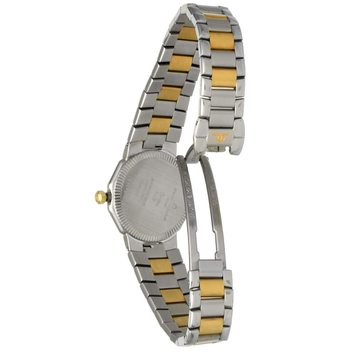 Baume & Mercier Riviera Quartz Two Tone Watch-4