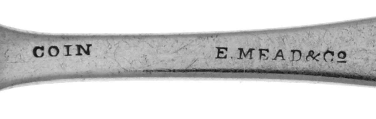 Coin Silver Flatware Teaspoon by Edward Edmund Mead (Meade)-3