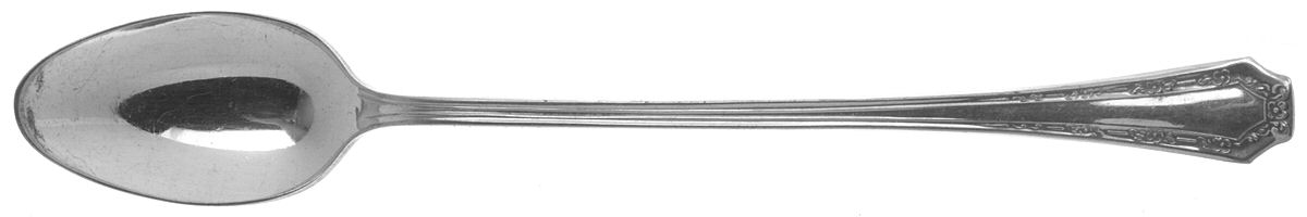 Alpha (Silverplate) Iced Tea Spoon by Fairfield Plate-1