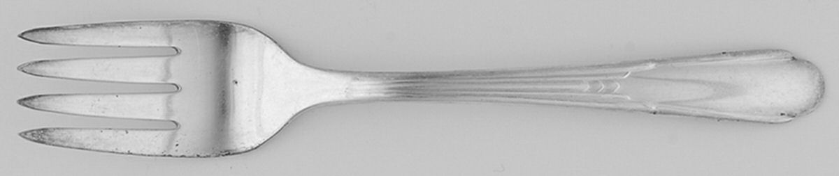 Tulip (Silverplate) Individual Salad Fork by Fairfield Plate-1
